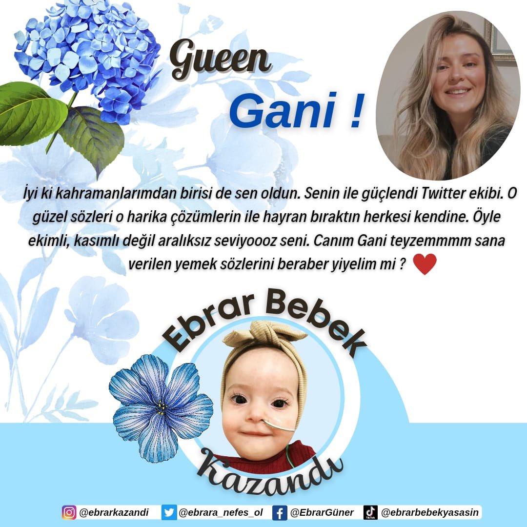 “Öyle Ekimli Kasımlı değil Aralıksız Seviyoruz Seni “- Twitter Ekibi👸🦋💛<a href="/GanimetBilge/">GANİMET BİLGE ERTİK</a>