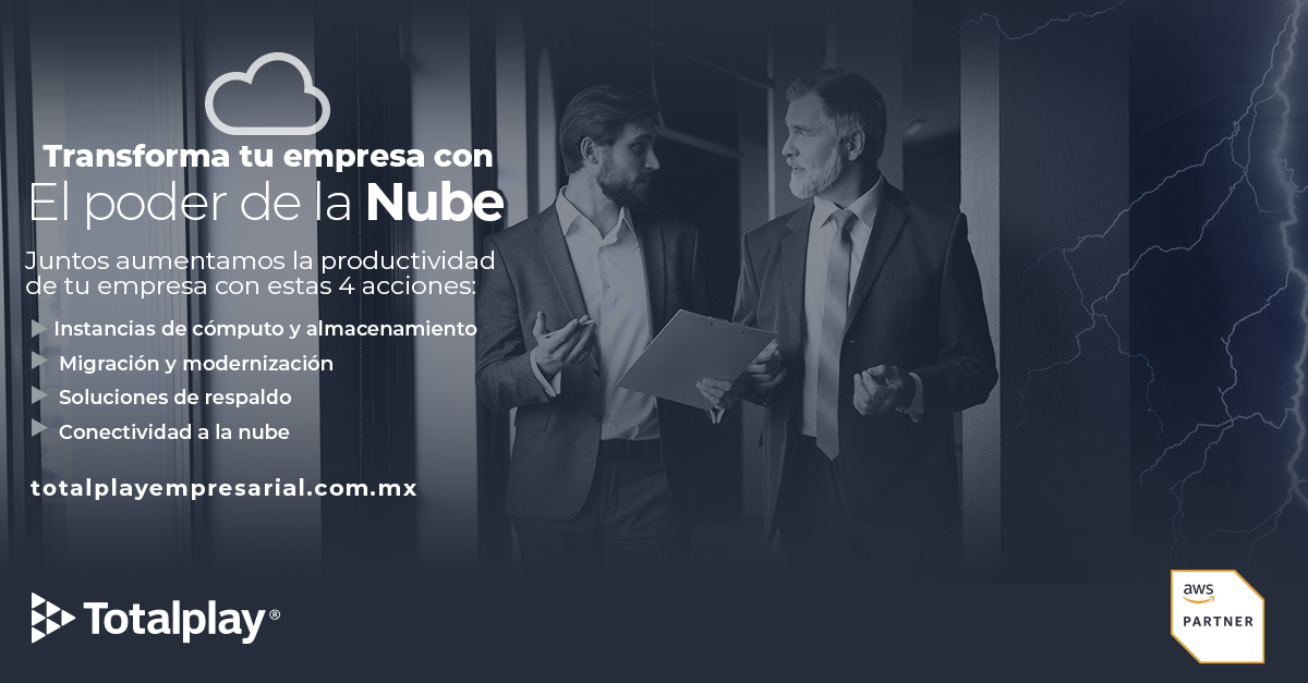 TotalplayEmp's tweet image. ☁️Construye tu camino hacia el éxito empresarial con el #PoderDeLaNube, el efecto de unión de AWS con Unidad Empresarial y de Gobierno de Totalplay. 
📶Las oportunidades que buscas están en una llamada  , contáctanos al 800 188 0002. 
Entra a: bit.ly/3hxWQoD