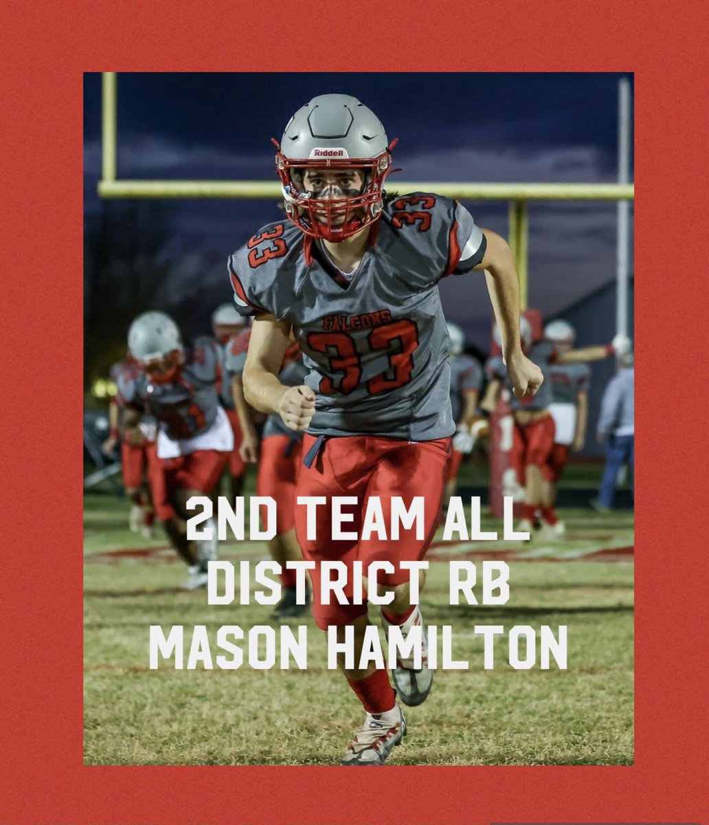 Thankful to be named 2nd team all district running back. Thanks to all the coaches and teammates who helped me on the way! <a href="/FFootball2019/">FHSFootball2019</a> <a href="/CoachHoffman7/">Chad Hoffman</a>