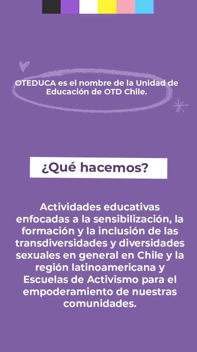 OTDChile's tweet photo. #OTEDUCA Nuevos aprendizajes para la inclusión.
Conócenos 👇
https://t.co/p5LFKNLTjE https://t.co/WXFfKQckOK
