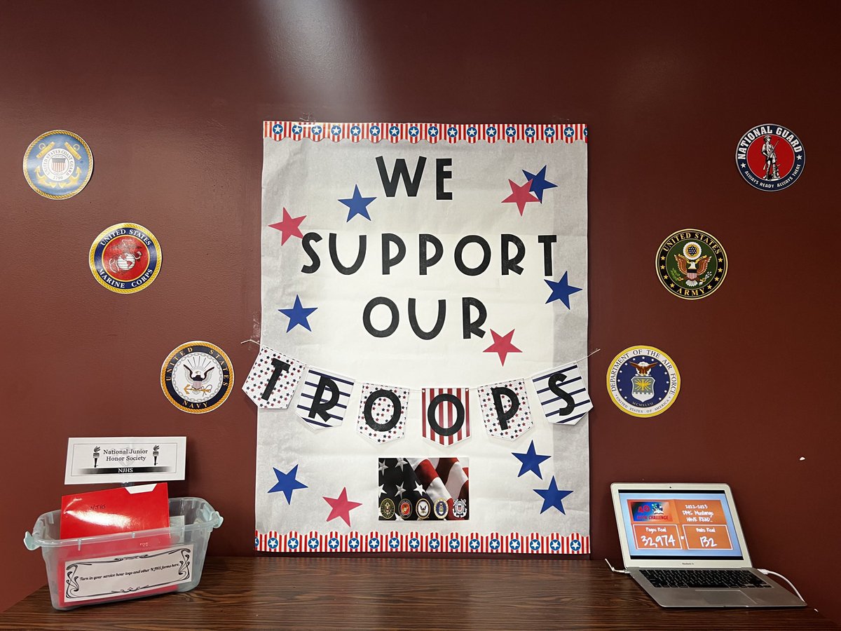 NaiserLib's tweet image. Happy Veterans Day! #DMSMustangs #DMSLib #HaysLib #VeterasDay