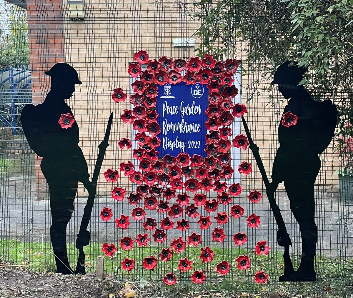 *proud teacher moment*

Thank you to all those who helped make our remembrance display! So much love and care has gone into each individual poppy. You should be so proud

Our poppies will remain in our remembrance garden, for us to remember!

Super proud of you all! ⭐️