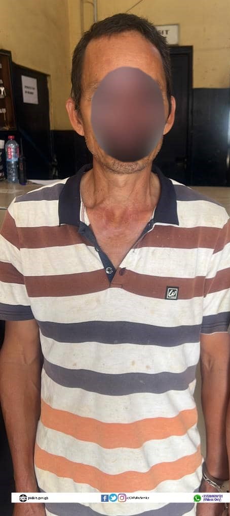 GhPoliceService's tweet photo. NEWS RELEASE:

POLICE ARREST THREE CHINESE NATIONALS FOR MURDER https://t.co/fVE1sJA9yn