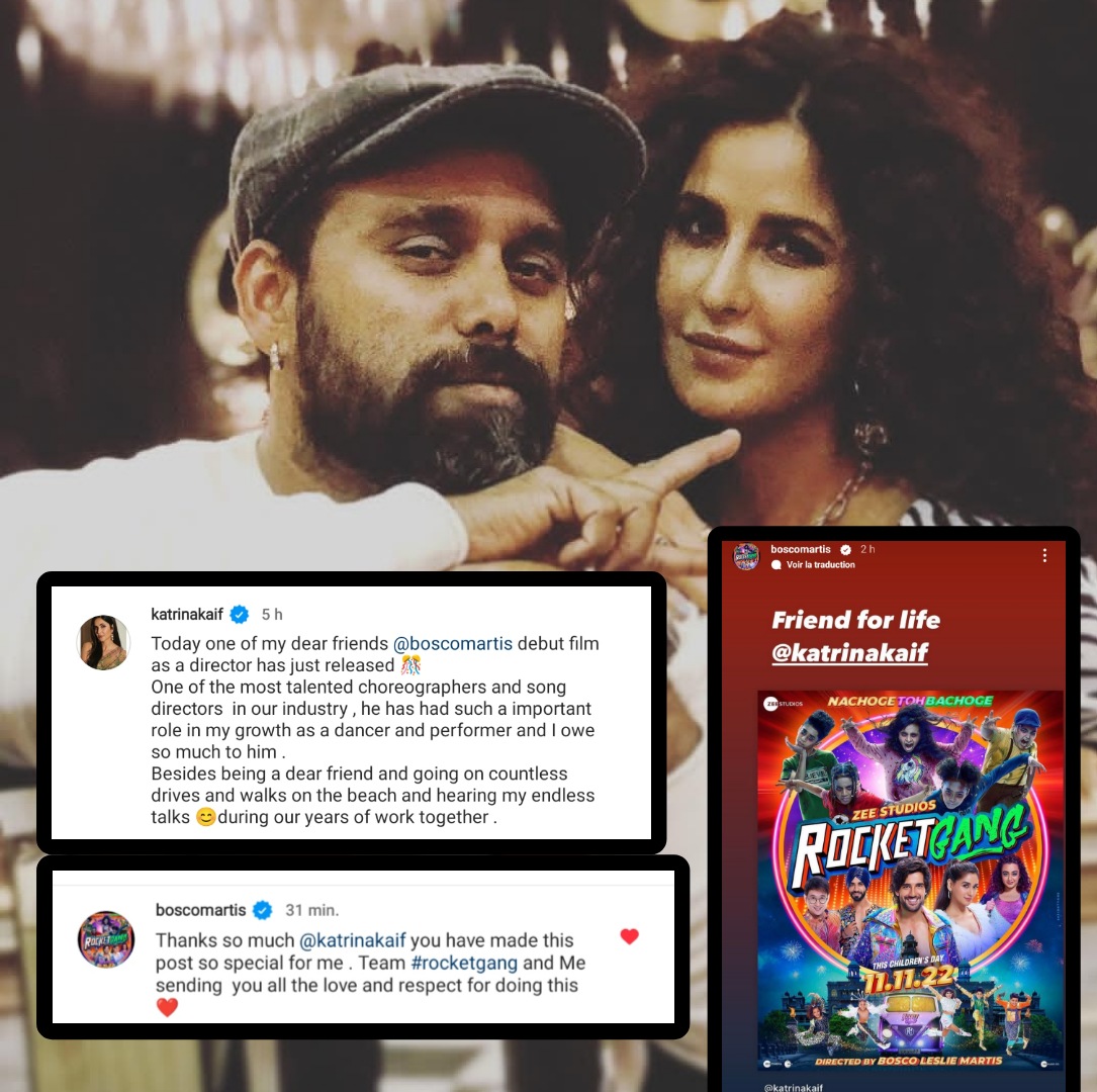 She is a gem
Katrina support her friend Bosco Martis
#KatrinaKaif #RocketGang