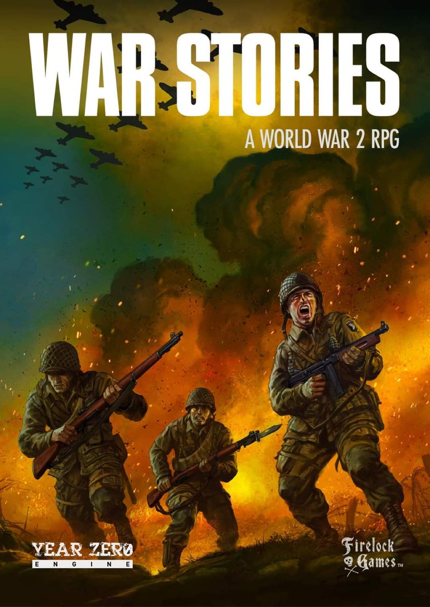 We are BACK on Twitter! Check out one of our latest projects - WAR STORIES: A World War 2 RPG using the acclaimed Year Zero Engine!

firelockgames.com/product-catego…

#RPG #tabletopgaming #tabletop #miniatures