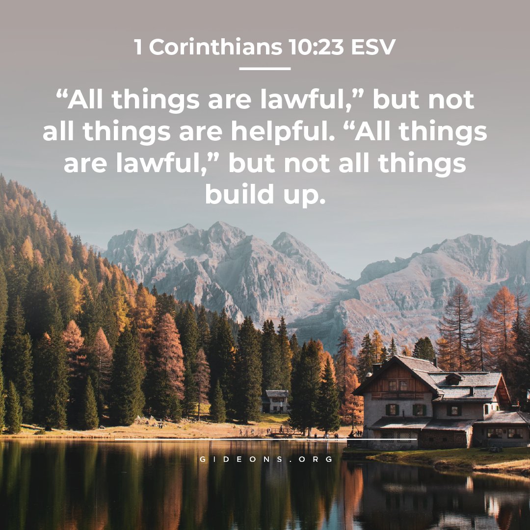 thegideons's tweet photo. Do your actions benefit you alone, or are the things you do serving others and helping them to grow in faith? #faith #blessed #growth https://t.co/Xd9SLrSiJM