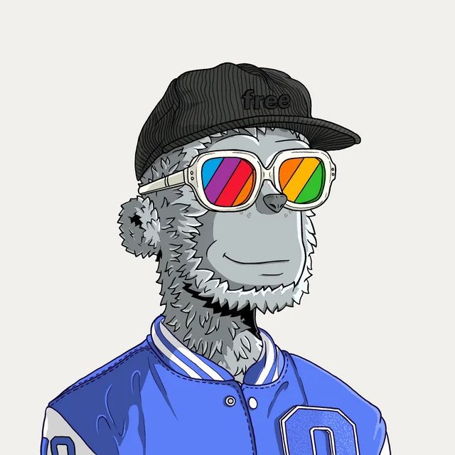 THE Y00T HAS LANDED!! It’s exactly what I wanted on so many levels. 

First, I hella vibe with it. I showed it to @MrsNFTbark and she said, “that’s you as a y00t.” 

Second, it’s a <a href="/y00tsNFT/">y00ts</a> version of my Ape! Blue jacket. Glasses match the spinner hat.

I’m stoked!!