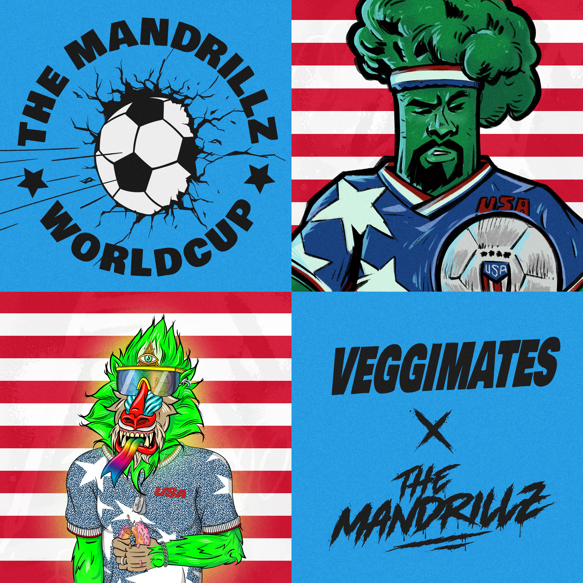 The Mandrillz NFT on Twitter "Dream Team Player No. 4 This Broccoli