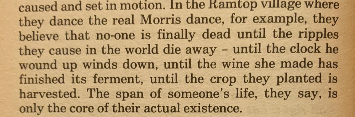 Bookmarkd4Later's tweet photo. Day 11: Remember

#Museum30 #TerryPratchett #ReaperMan https://t.co/7ox5YttuVY