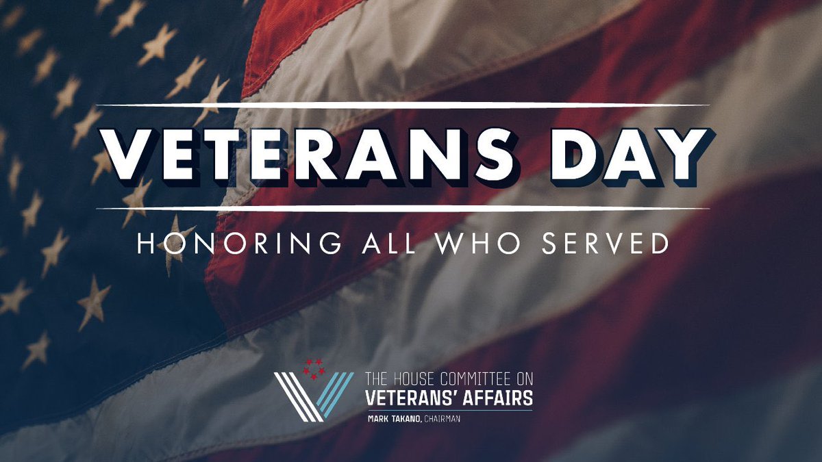 This #VeteransDay we honor all who have served and sacrificed for our country. While we can never fully repay them, we can renew our commitment to supporting all our veterans and their families each and every day.