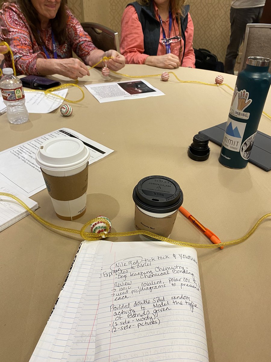 MsCPealer's tweet photo. Engaging In Chemical Bonding #CAST22 @misd_weRscience https://t.co/2lPFCay4EQ
