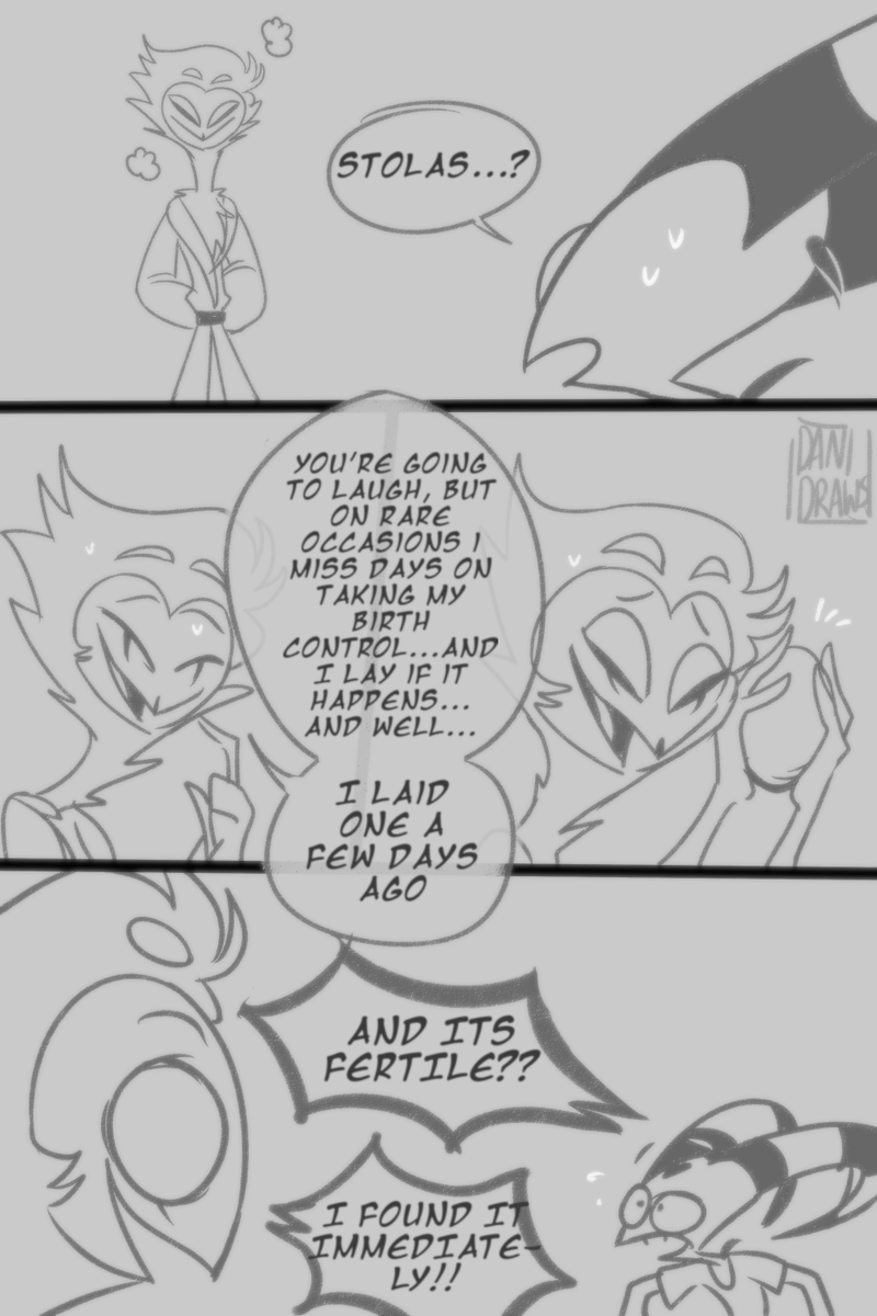 Building their family ☺️🐣🐣🐣💕 #HelluvaBoss #Stolitz