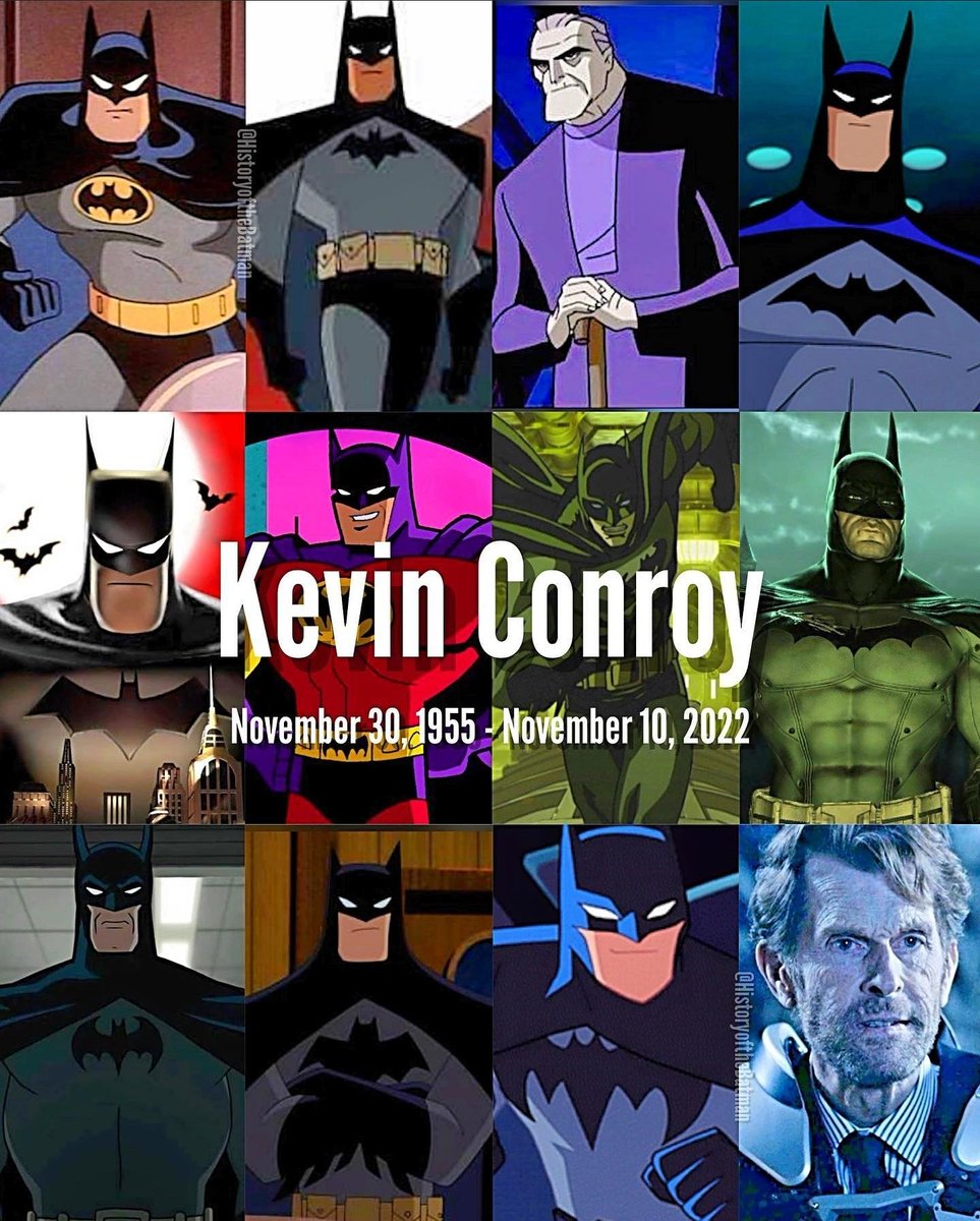 TSPHCTweets's tweet photo. #RestInPeace to #TheBatman himself, Kevin Conroy. You will be missed. https://t.co/I7tYjvXcgJ