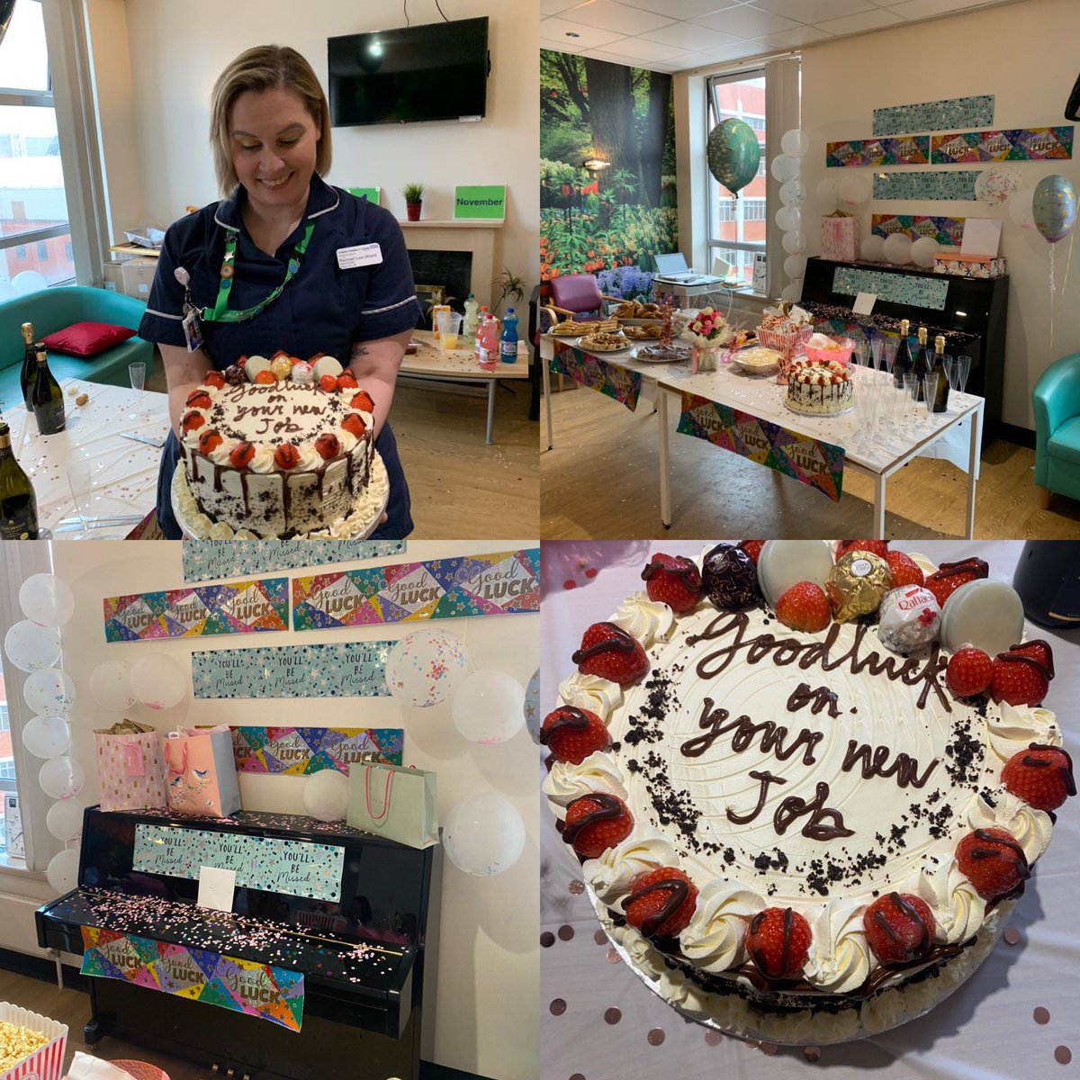 Last day on <a href="/Ward29L/">ward29_LRI💚</a> completed 
Amazing send off by an amazing team ❤️ 
Will miss you all so much! Xxx #spoilt