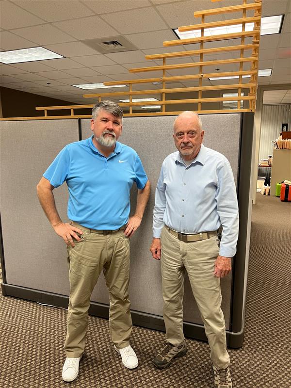 CWECorp's tweet photo. America's #veterans have sacrificed so much for us, and #CWE #surveyors Steve and Bill are no exception. We are here #CreatingABetterTomorrowToday for our clients because they worked hard to create a better tomorrow for our country. #Thankyou #VeteransDay #Army #CoastGuard #Navy https://t.co/s02VRGE49C