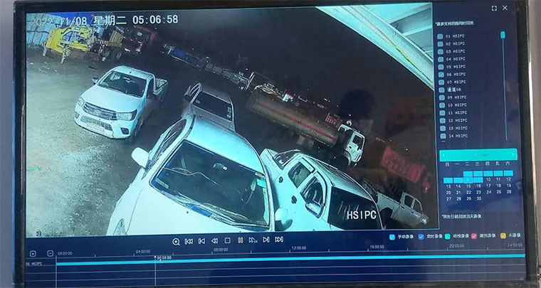 observerug's tweet photo. Chinese company accuse Uganda army of stealing fuel meant for Kapchorwa-Suam road construction. China State Construction Engineering Corporation presented CCTV footage as evidence showing suspected UPDF officials stealing over 3000 litres of fuel https://t.co/IOmX2WpZ5J https://t.co/Hx9dWVdIHQ