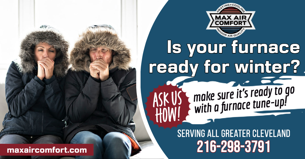 MaxAirComfort's tweet photo. Colder weather is here. Is your furnace up for the challenge this winter? If it’s been a while, ask us about our professional furnace tune-up service – the easiest way to make sure your furnace is ready to go.
Call us or visit https://t.co/hAFzhXCNnN to learn more today. https://t.co/fTZd3tJbag