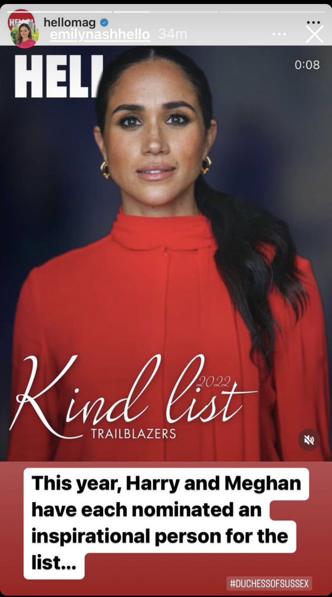 BaronessBruck's tweet image. Emily Nash once again keeping her link w/ the Sussexes alive, special access for Hello! Magazine ongoing 🤔🔍🤣🤣🤣✔️

#Archewell #PaidPR #BackScratch #HerLou #InvisibleHand #SunshineSachs #PayForPlay #Advertisement