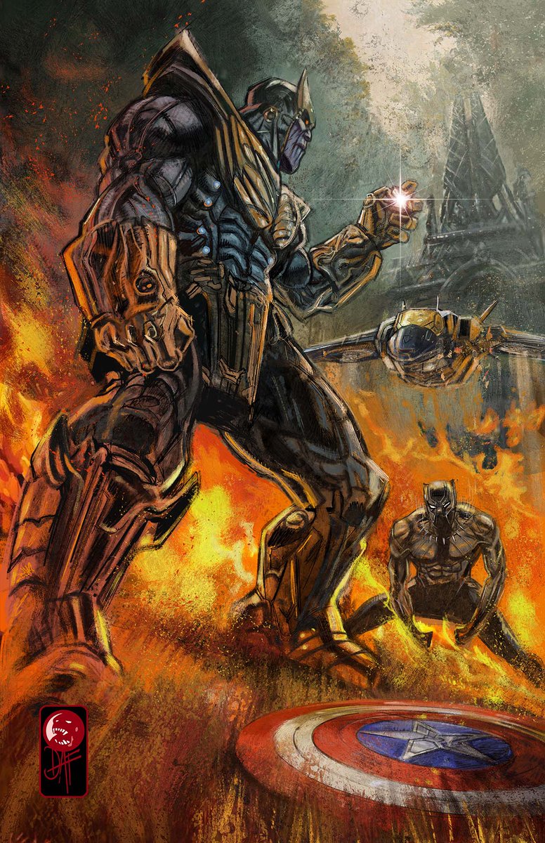 DanieleAfferni's tweet photo. Black Panther: #WakandaForever
What if variant (what if ...#Thanos rises again?)
#marvel #avengers #thanos #AvengersEndgame #BlackPanther #BlackLivesMatter #blackexcellence #blackhistory365 #wakandaforever #comics #disney #mcu #MarvelDaf #dafcomics #RyanCoogler #LetitiaWright https://t.co/UIsGAwHCif