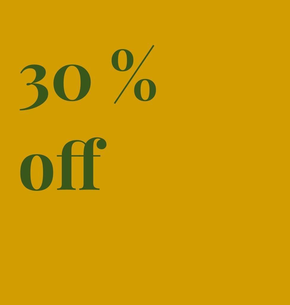 vinilorecstore's tweet image. VINILO
NOVEMBER 
SALE 

30% OFF

Automatically added at check out

Sale ends 
16.11.22

Web Store Only 

vinilo.co.uk/collections/no…