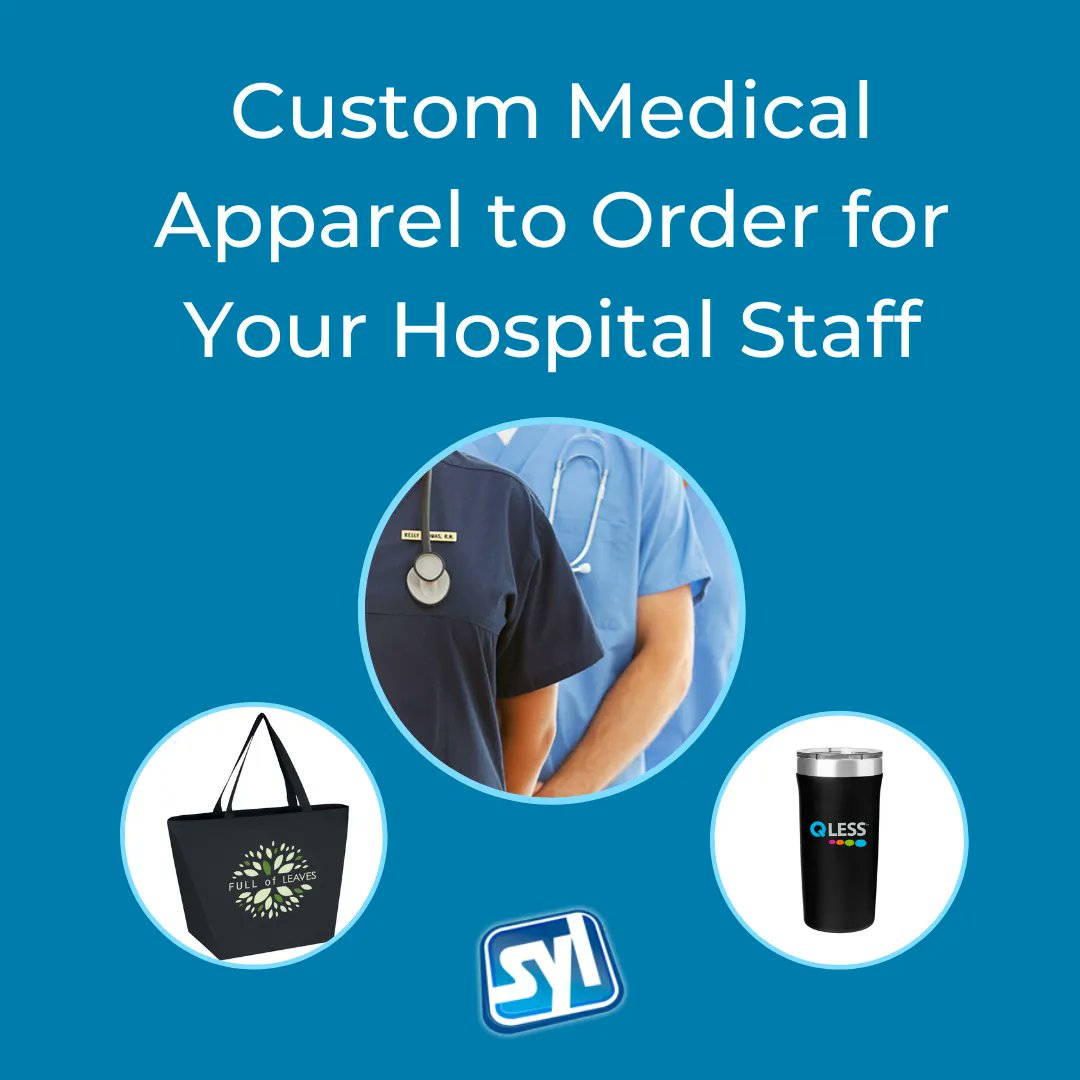 showyourlogo's tweet photo. Many jobs require a uniform, and the medical industry is no exception. 

With SYL, let’s freshen up your medical employees' daily look with the best custom medical apparel on the market! 

Link below for Show Your Logo's top custom medical apparel picks!

https://t.co/DzSzKOJX5K https://t.co/OK9qGIeJ3S