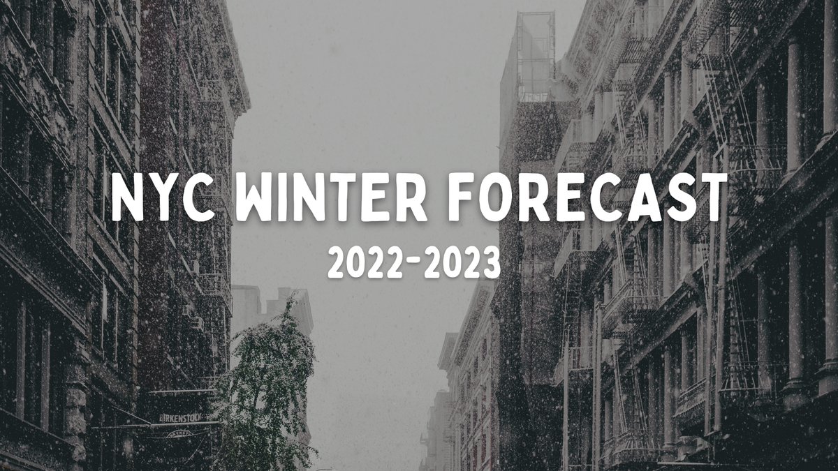 nymetrowx's tweet image. NYC Winter Forecast 2022-2023: A colder than normal start to winter is expected, followed by a warmer and active finish. We expect slightly more snowfall than the 30-year average at Central Park. nymetroweather.com/2022/11/11/nyc…