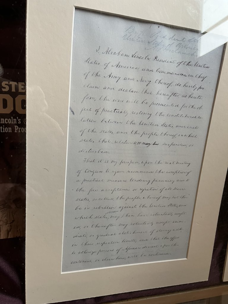 DrWaymouthReads's tweet photo. #NYSRA22 Even Lincoln had to revise and edit his work. https://t.co/s29vnfV3mG
