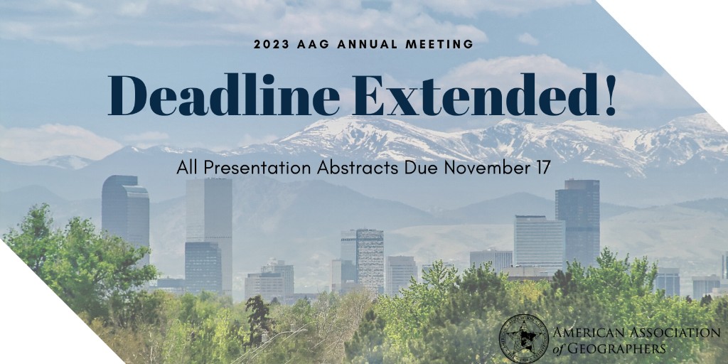 American Association of Geographers on Twitter "Surprise! The AAG2023