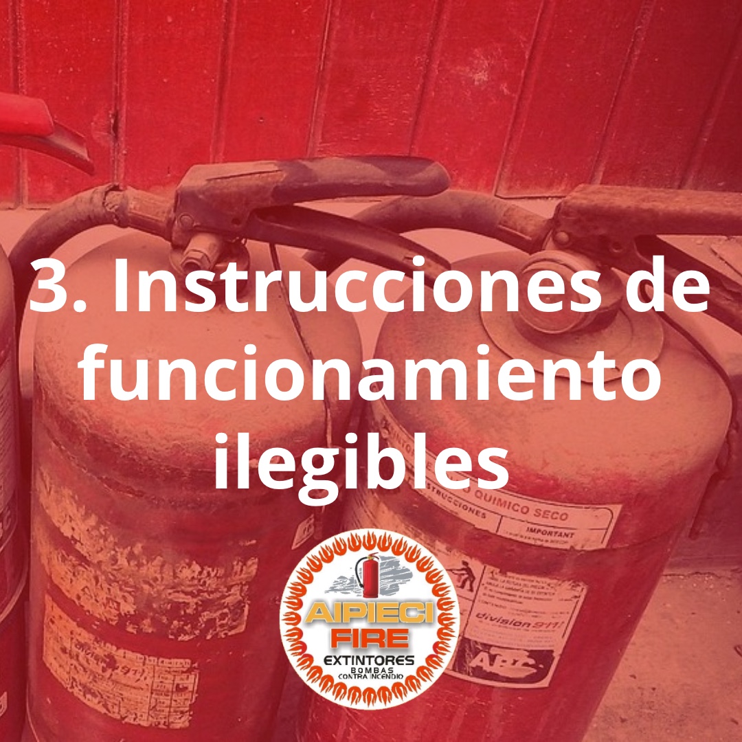 AipieciFire's tweet photo. 4 criterios para saber si necesitas recargar tus extintores. 👇🏻👇🏻

Si observas alguna de estas señales, asegúrate de recargar el extintor de inmediato. De lo contrario, no se podrá garantizar su funcionamiento en caso de incendio. 🧯🔥 https://t.co/SR4eNFx2cb