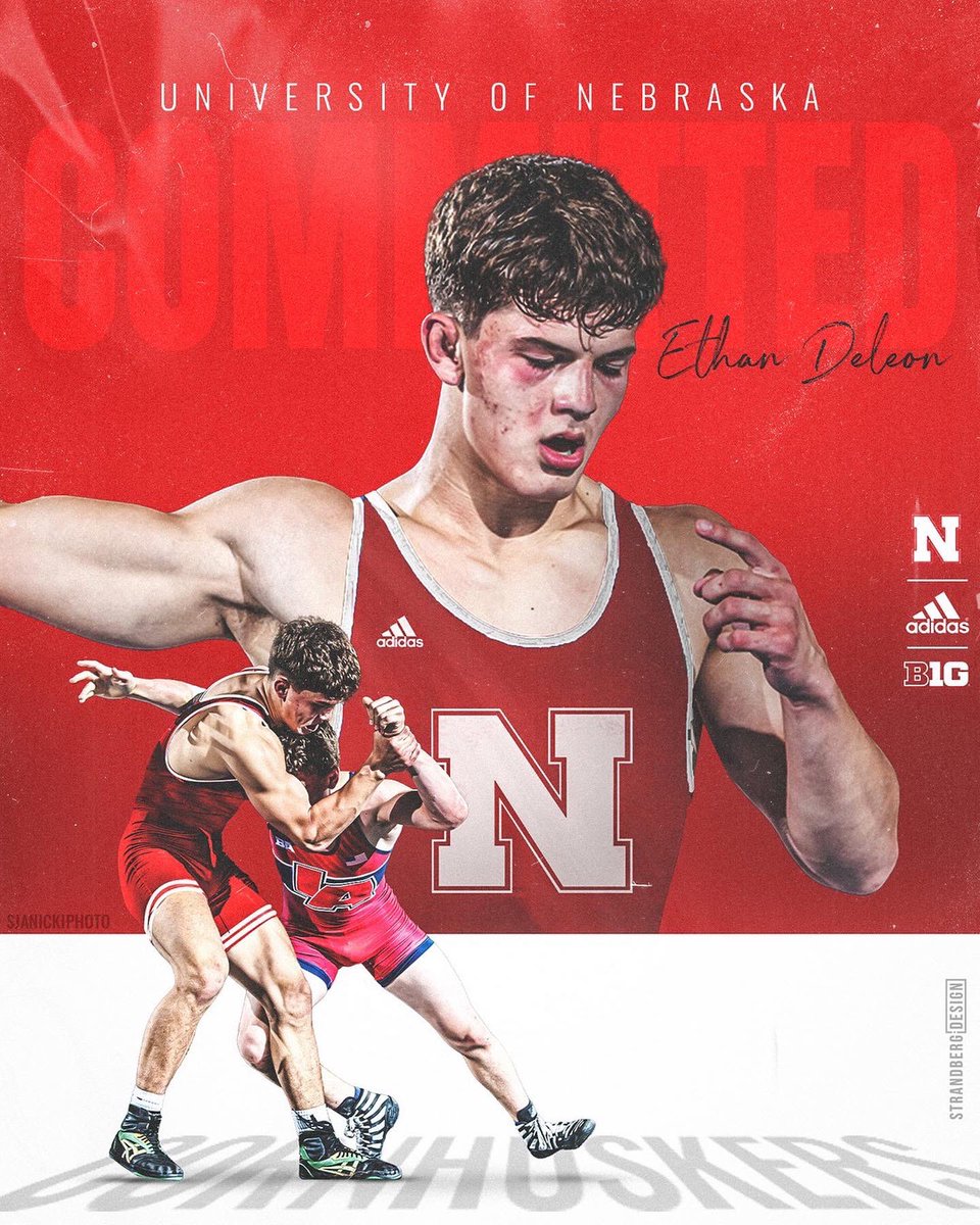 Ethan Deleon (@ethandeleon16) on Twitter photo Proud to announce that I will be continuing my academic and athletic career at The University of Nebraska! Thank you to everyone who has been apart of my journey so far! GBR🔴⚪️🌽 <a href="/HuskerWrestling/">Nebraska Wrestling</a> <a href="/Coach_Manning/">Mark Manning</a> <a href="/kokesh174/">Robert Kokesh</a> <a href="/TervelDlagnev/">Tervel Dlagnev</a> Proud to announce that I will be continuing my academic and athletic career at The University of Nebraska! Thank you to everyone who has been apart of my journey so far! GBR🔴⚪️🌽 <a href="/HuskerWrestling/">Nebraska Wrestling</a> <a href="/Coach_Manning/">Mark Manning</a> <a href="/kokesh174/">Robert Kokesh</a> <a href="/TervelDlagnev/">Tervel Dlagnev</a>