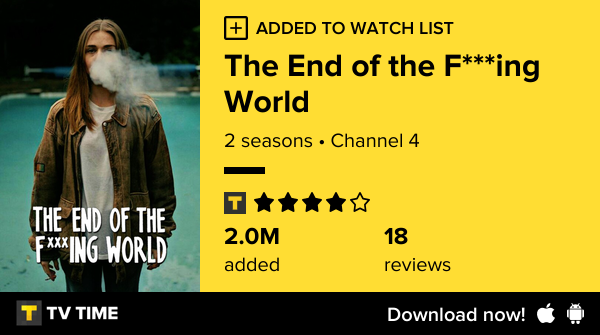 LittleAlexYT's tweet photo. I've just started following The End of the F***ing World https://t.co/c9YCxrx5bA #tvtime https://t.co/2eWkoxIssj
