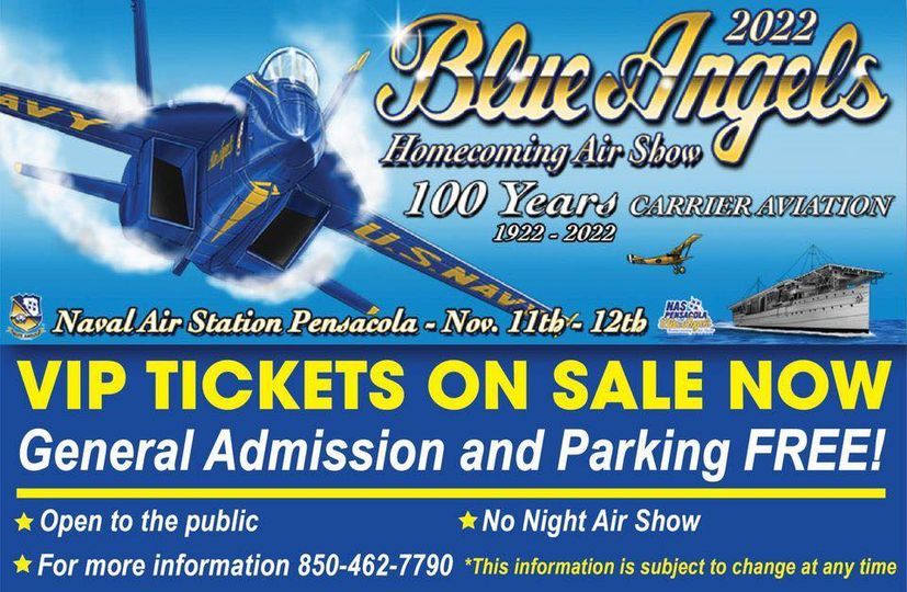 We are so thankful to celebrate and honor our veterans at the 2022 NAS Pensacola Blue Angels Homecoming Air Show! Make sure you share all the pictures you get in the comments!