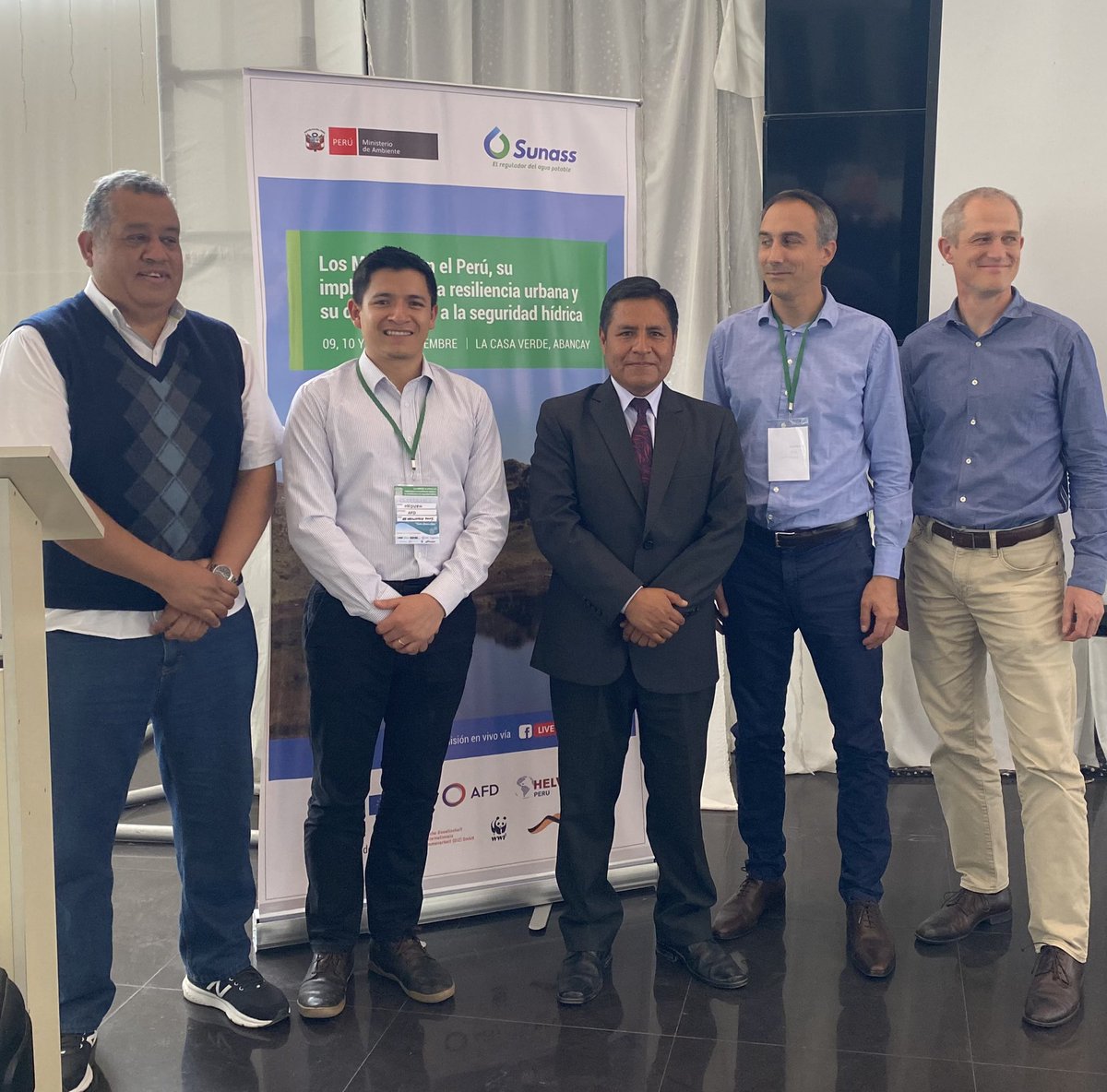 El proyecto Agua para Abancay, ejecutado por @HelvetasPeru, con @EUROCLIMA_UE_AL y <a href="/AFD_es/">Agence française de développement Amérique Latine</a> ha implementado un modelo de mecanismos de retribución por servicios ecosistémicos, para contribuir a la seguridad hídrica, unos de los desafíos del país. <a href="/sunassperu/">Sunass</a> <a href="/MinamPeru/">Ministerio del Ambiente 🇵🇪♻️</a>