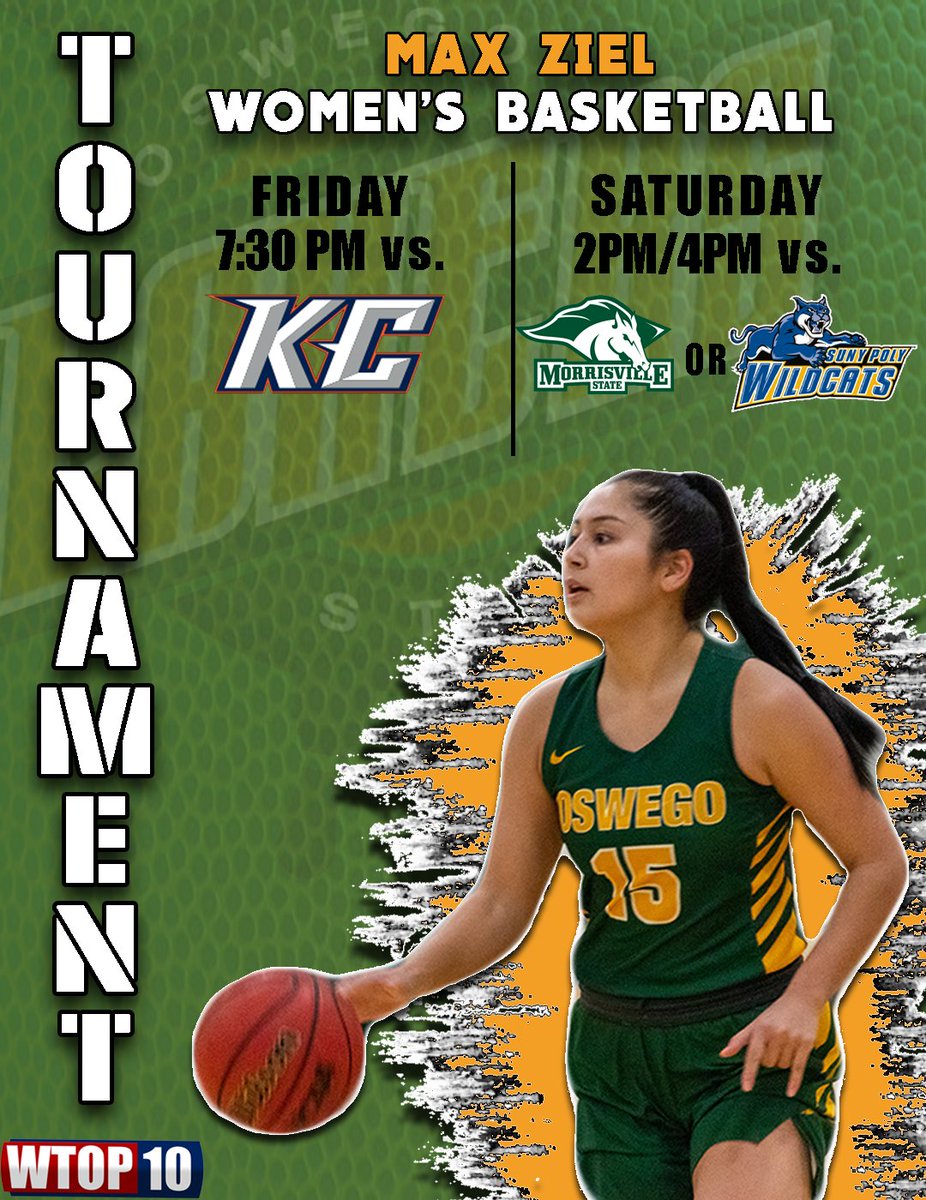 Basketball is back in the Max Ziel Gym!

Tune in to watch day one of the Max Ziel tournament today at 7:30 as <a href="/OswegoWBball/">Oswego Women's Bball</a> hosts Keystone College. Then again tomorrow as the Lakers take on either Morrisville or SUNY Poly. Don't miss out!

youtube.com/oswegosid