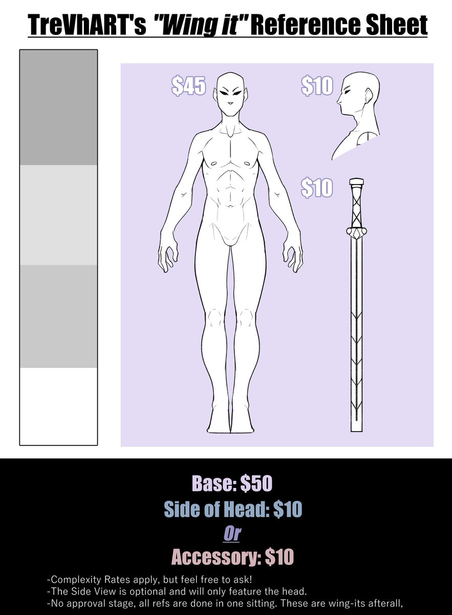 TrevonHarty's tweet image. These are currently open! If you have any questions, don't hesitate to ask me!
The prices are in USD, and the payments will only be taken through PayPal Invoice!

Feel free to PM me if interested!