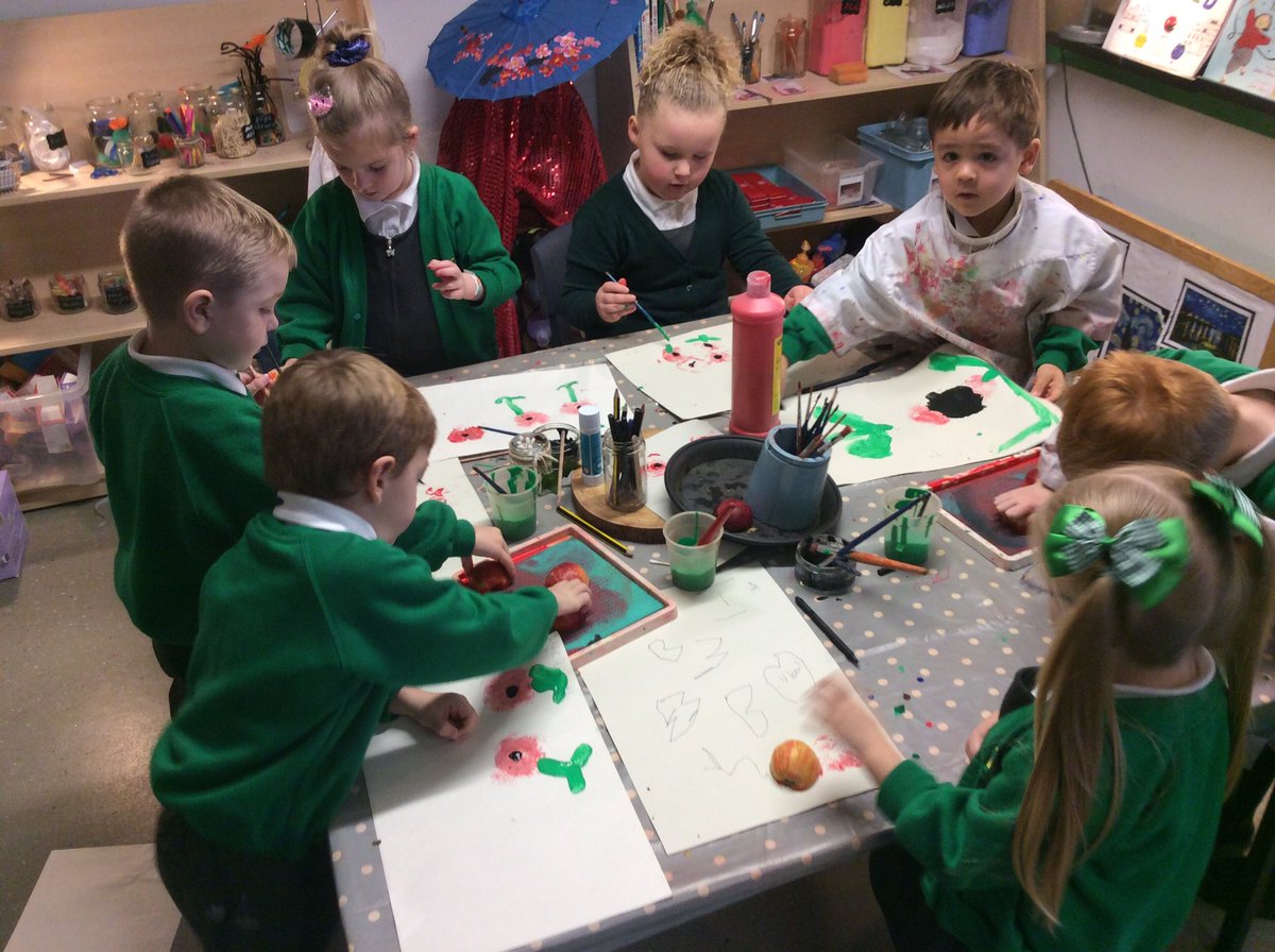 Remembrance Day inspiration taken from the poppy symbol and used to create inspiration in our artelier today #RemembranceDay  #eyfs #creativity #inspiration