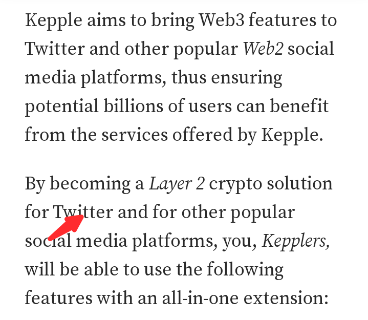 MariusCapital's tweet photo. Things I found interesting in the #QLCchain roadmap and rebranding to @kepple_io👇 :
🔹Aims at integrating web3 features to social media "Twitter"
🔹Token swap of $QLC to $KPL
🔹#BNB and #ETH migration

If the team carry on with this, then $QlC will 🔥🚀🌕.

Follow @AltbriMarius https://t.co/XYF3szkUkq