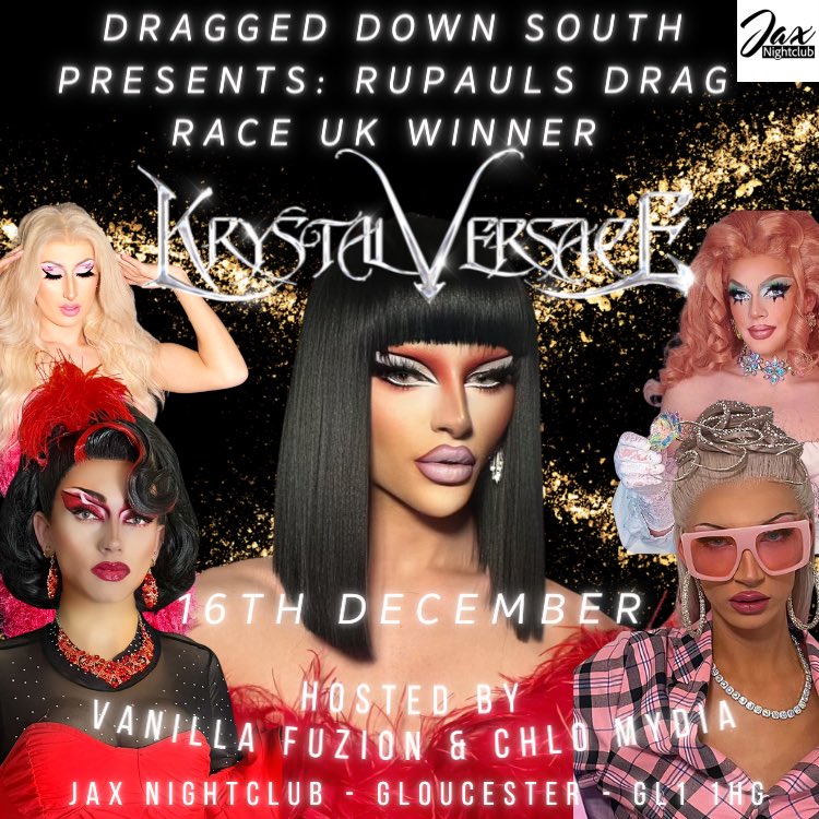 Want 2 FREE VIP tickets to MEET Krystal Versace in Gloucester!!!

WORTH OVER £50!!! 😍

To enter all you have to do is tag/invite 2/3 friends who you’d love to come with AND Retweet this POST.  (Be sure to comment ‘Done’ too!) ‼️‼️

Winner announced 25th November #krystalversace