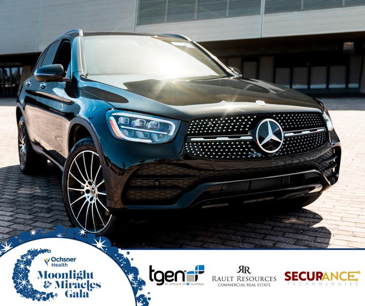 HR_Nerdy's tweet photo. The Moonlight and Miracles Mercedes-Benz car raffle is back! 

Purchase a $100 ticket for your chance to win this 2022 Mercedes-Benz GLC: https://t.co/igGJSgR6dZ https://t.co/EhvxNTOwuc