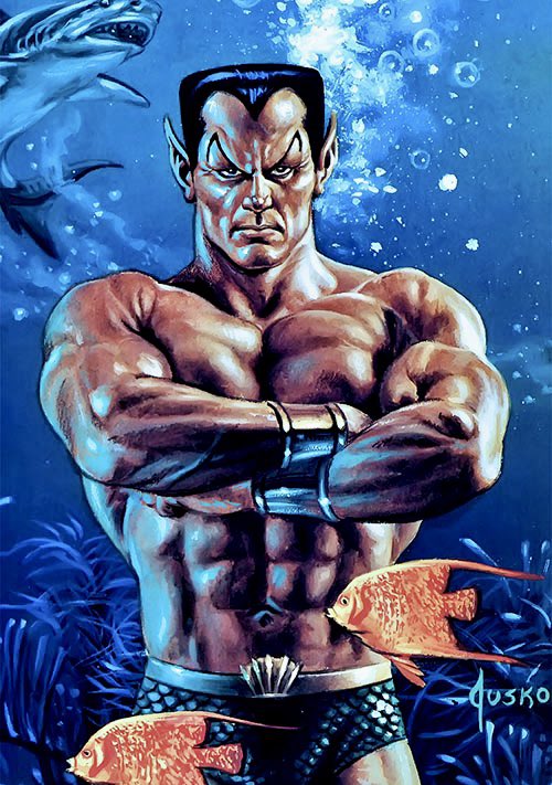DavdezHernandez's tweet photo. I hate sounding like a fanboy, but as a #Latino I was truly disappointed with #Namor in #WakandaForever
They took a proud prince of the sea & turned him into a wimpy, whiney, millennial.
The original comic book version is a narcissistic, royal and noble warrior! #ImperiousRex https://t.co/KNwxoGqnEm