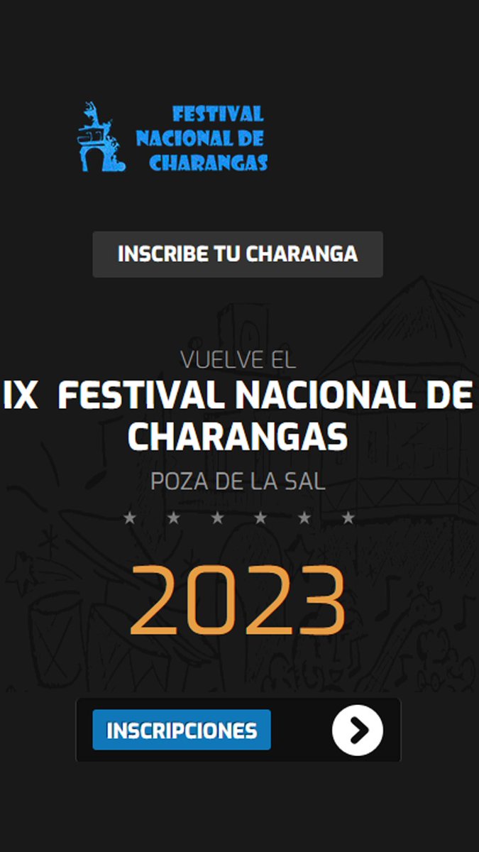 festiPoza's tweet photo. Abrimos inscripciones para la IX edición del Festival.
Puedes inscribir a tu charanga desde la web:
https://t.co/hZjSJTDCDs https://t.co/4cBsY5BEek
