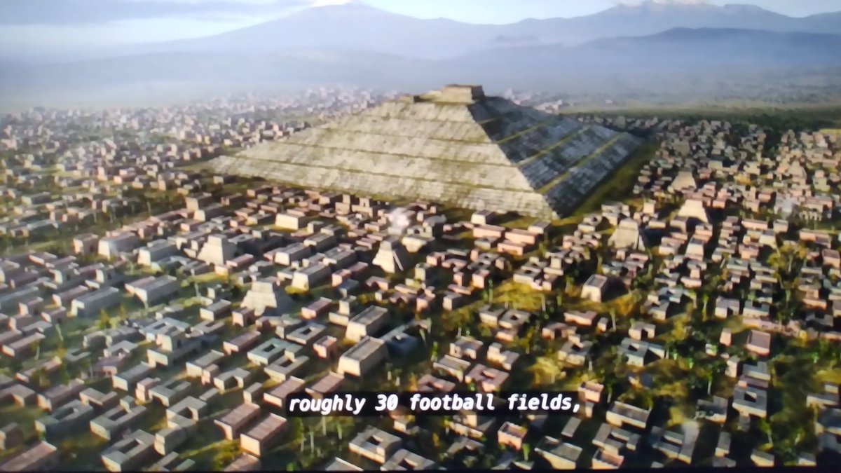 The Pyramid of Cholula as it would have appeared