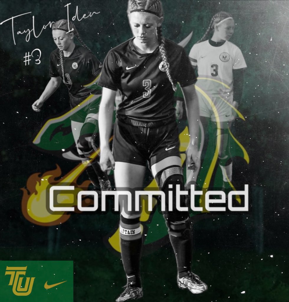 taylor_iden's tweet photo. I am excited to announce that I will be continuing my academic and athletic career at Tiffin University. Thank you to everyone who has been by my side throughout this journey. Go Gons💚🐉 https://t.co/SXVdHLZYGQ