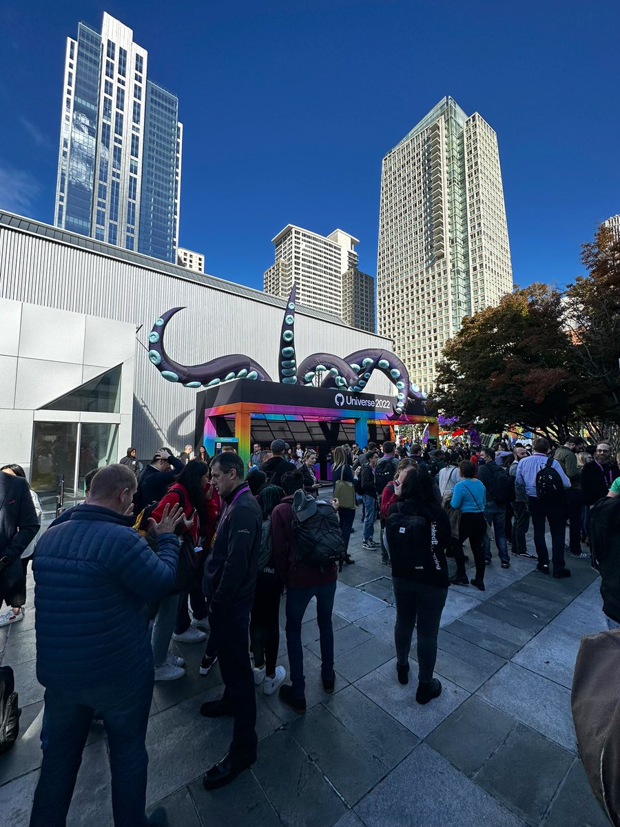 ArchetypicalLee's tweet image. #githubuniverse2022 was an excellent show, thanks to all the wonderful folks that made it happen! #GitHubUniverse