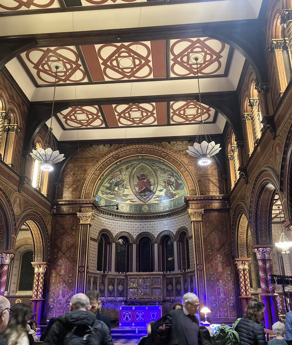 carolinefrmus's tweet image. In the spectacular chapel @KingsCollegeLon for Michael Field opera Veritable Michael @shadowopera
