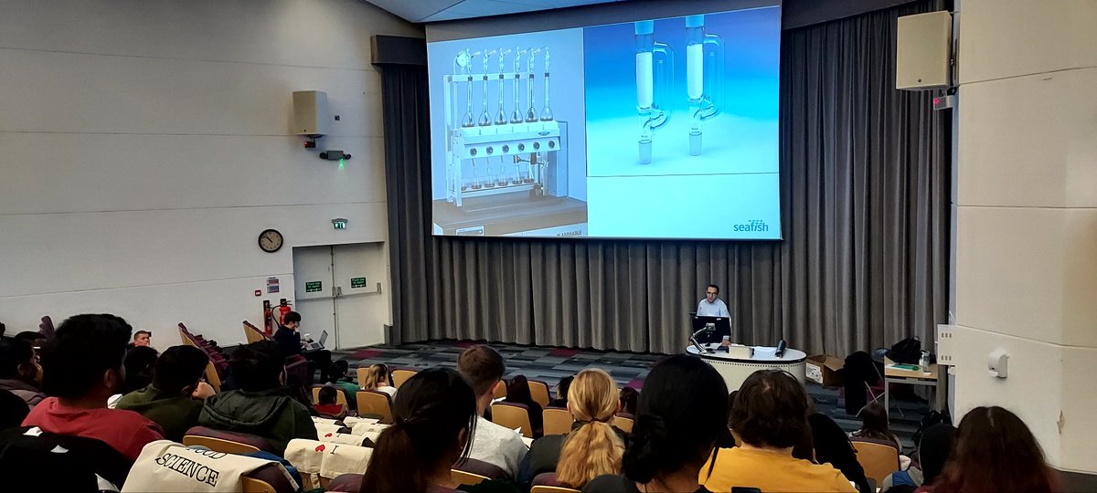 Delighted to host the #IFSTlaunchpad Once more. <a href="/IvanSeafood/">Ivan Bartolo</a> is telling our students "you are more prepared than you think".