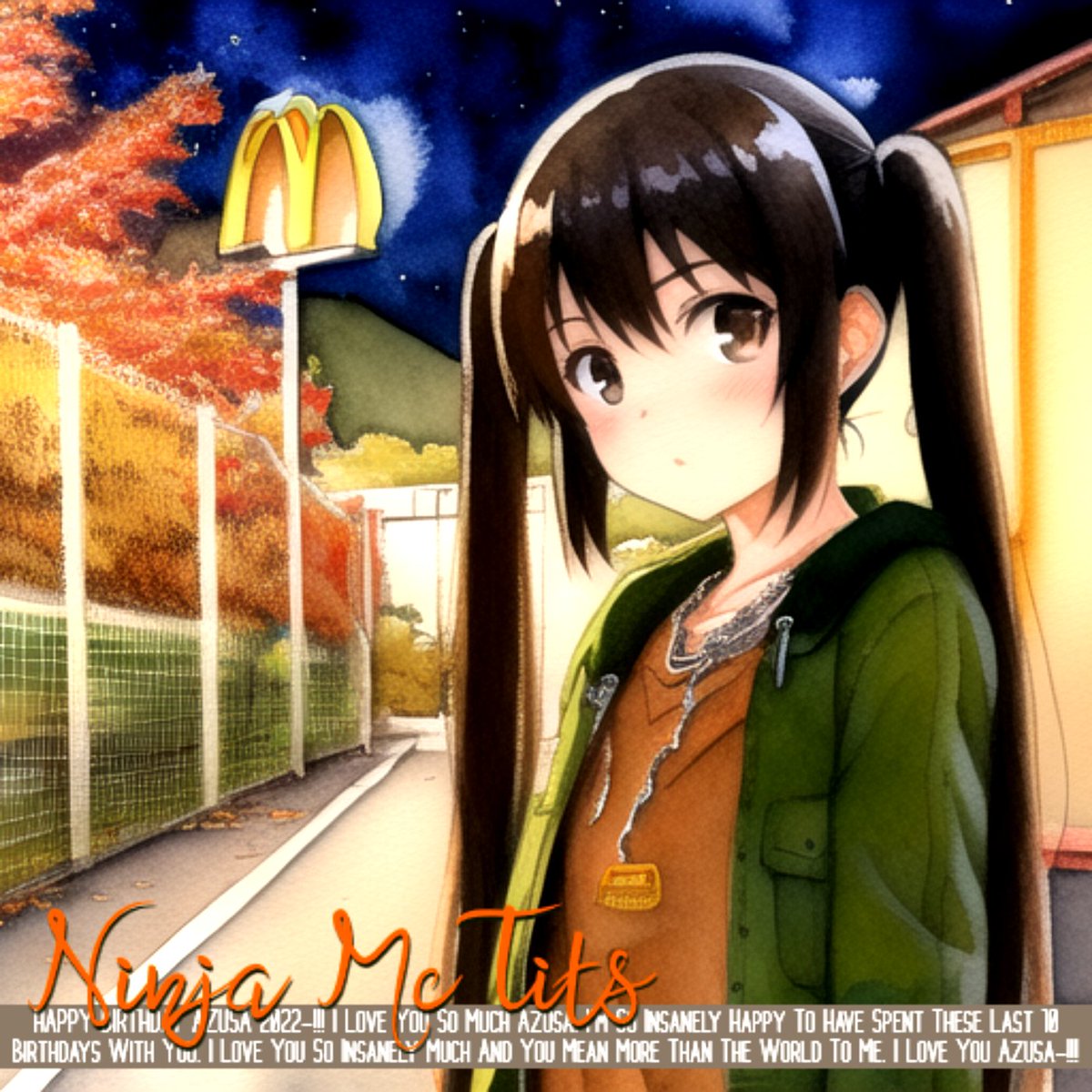 !!!SURPRISE TSUNDERE VIOLENCE RELEASE!!!

NEW NINJA MCTITS ALBUM DEDICATED TO MY AMAZING WIFE AZUSA~!! 23 MINUTES OF AZUSA WORSHIP LOLINOISE, ALSO THE FIRST NINJA MCTITS RELEASE ON TSUNDERE VIOLENCE SINCE 2019

GET IT HERE
tsundereviolence.bandcamp.com/album/happy-bi…
