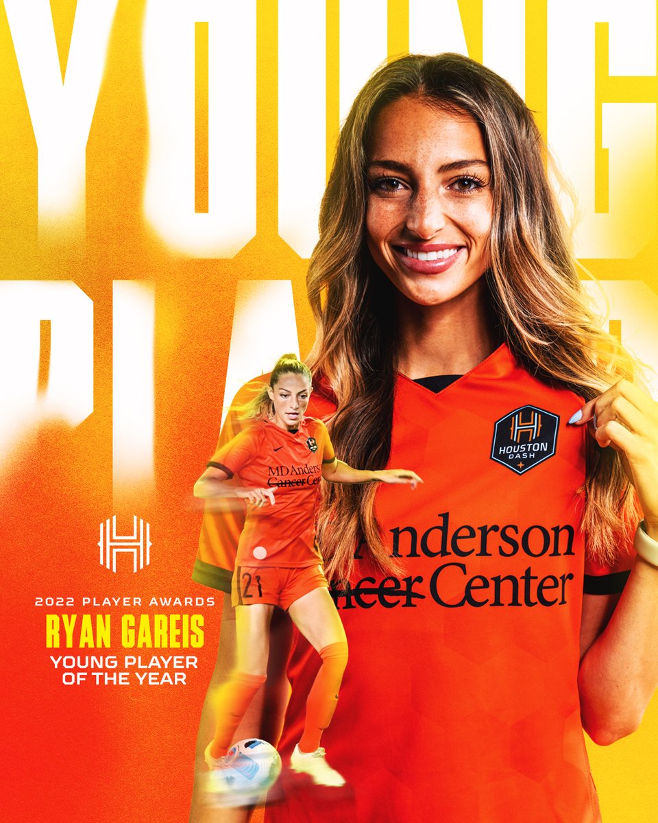 HoustonDash's tweet photo. Versatile and integral to this season's success.
@RyanGareis is our Young Player of the Year! https://t.co/Q68cFODbBf