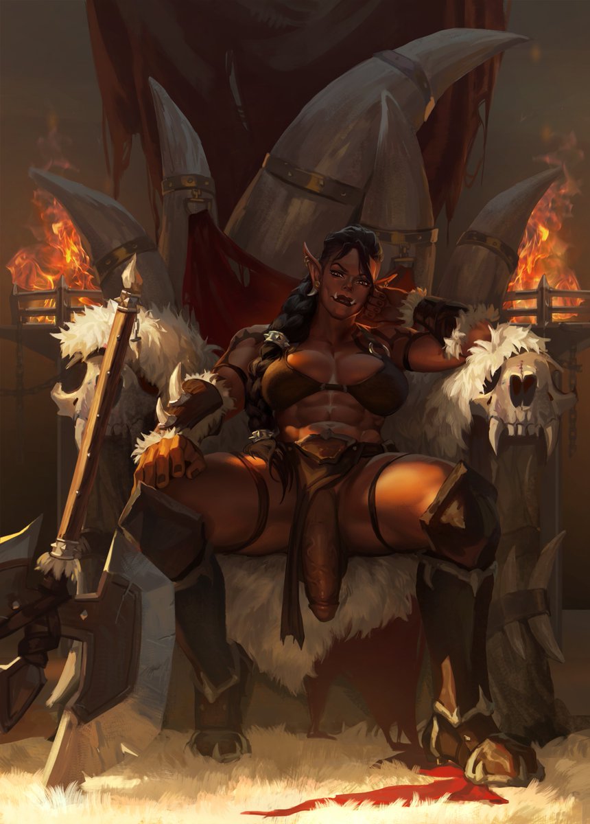 'On the throne, one has many worries; and remorse is the one that weighs the least'

NSFW Version of a recent commission made by the amazing <a href="/LynaZf/">Lyna</a>