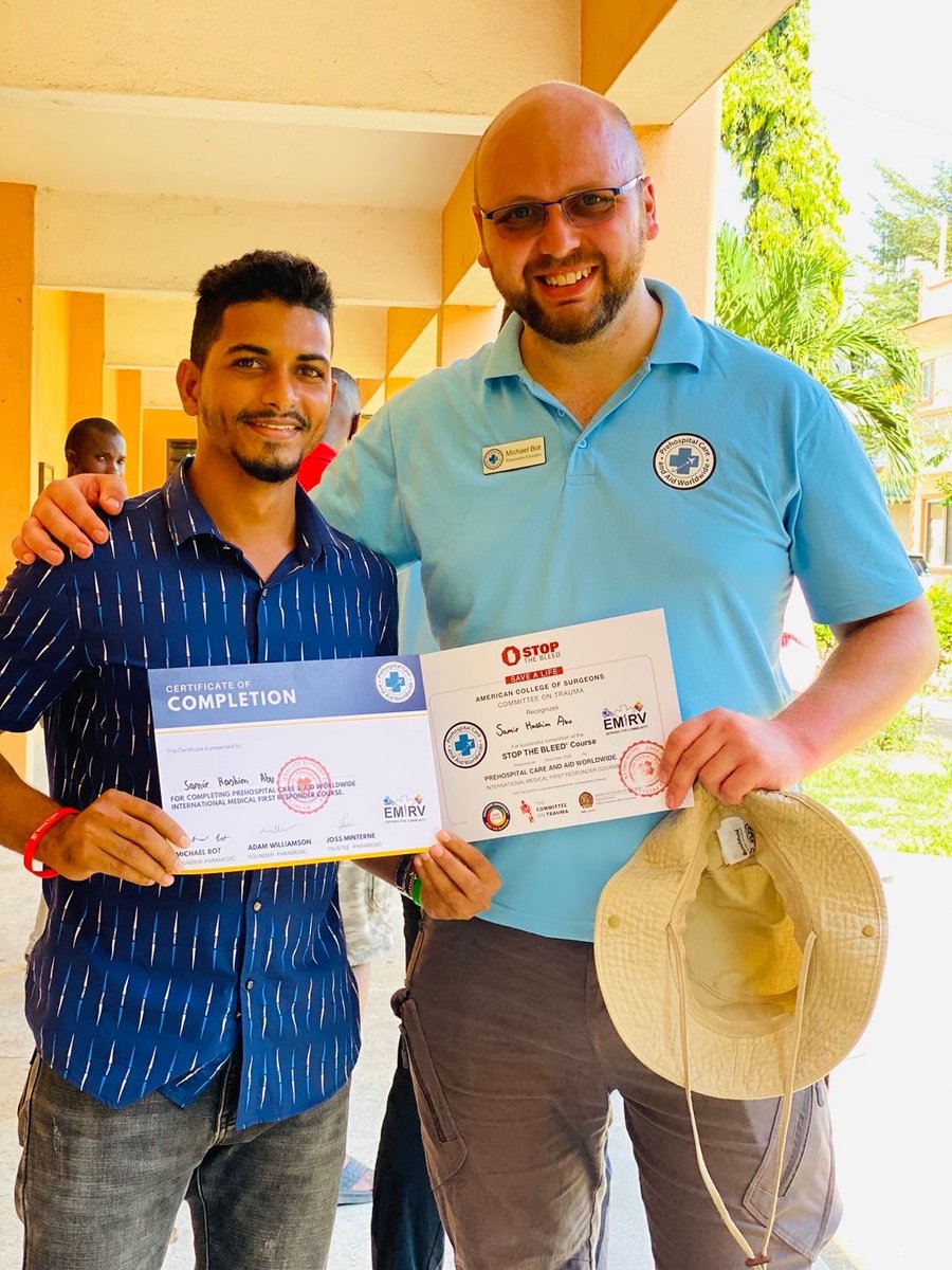 Congratulations to all the candidates who passed our International Medical First Responder Programme! Great work!